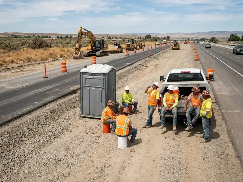 highway-road-construction-crew-007 — frequently asked questions, Porta Potty and Restroom Rentals in Post, TX